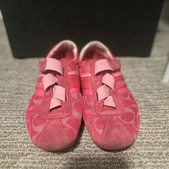 Coach Shoes - Coach pink sneakers. Comfortable